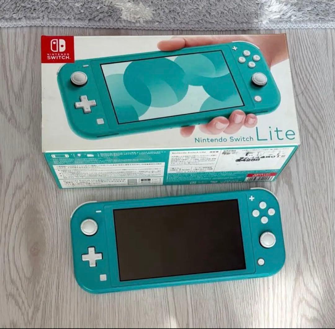 Nintendo Switch Lite ターコイズ　箱あり