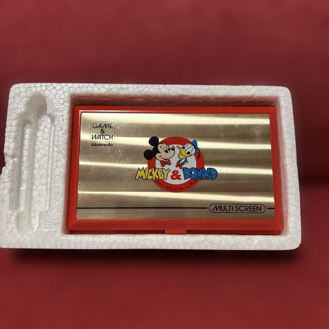 N1904 任天堂 GAME&WATCH MICKEY&DONALD