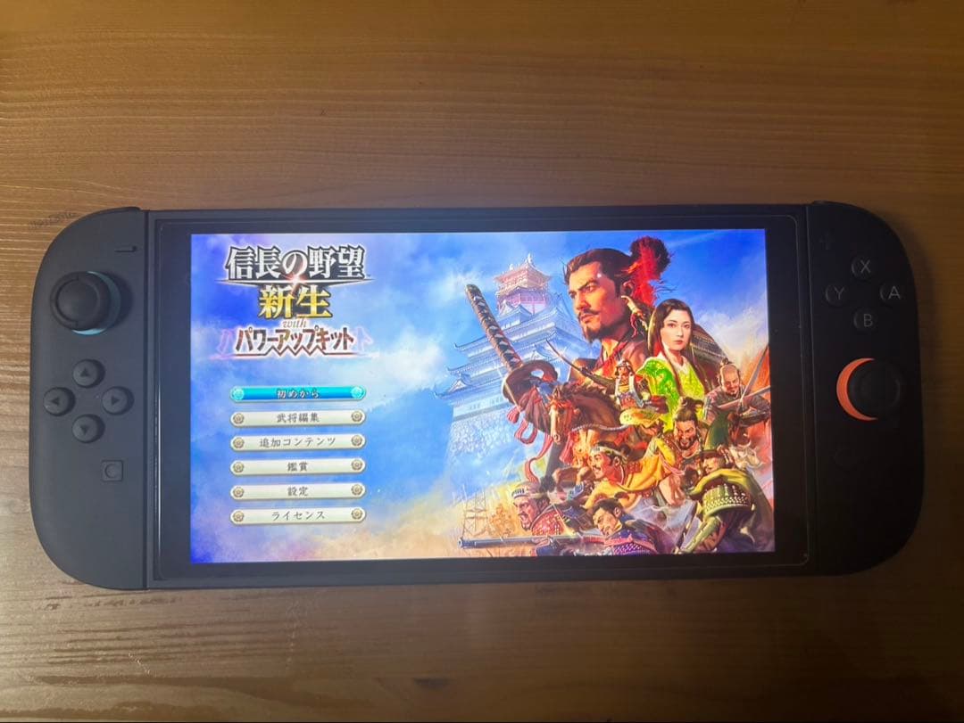 動作確認済み・美品☆信長の野望・新生 with パワーアップキット Switch