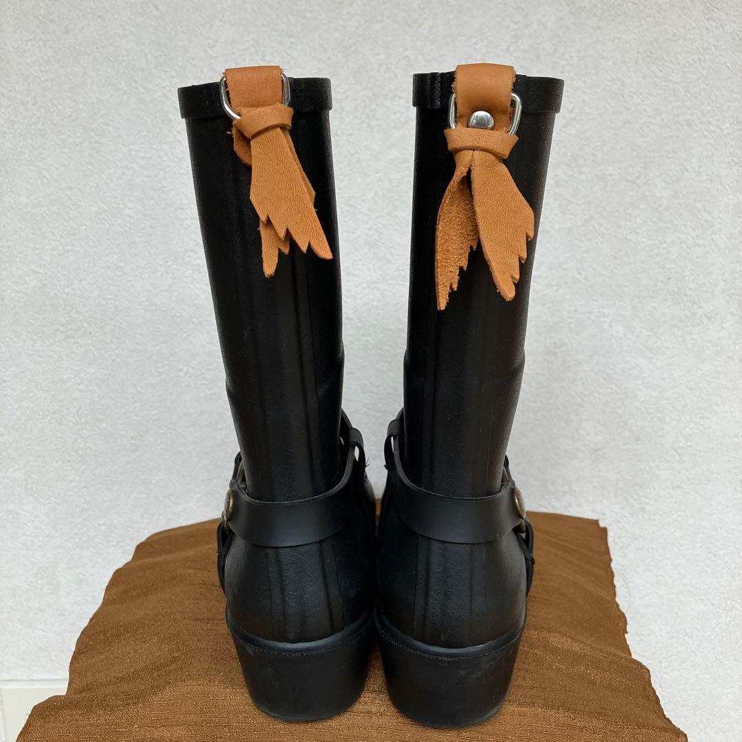 お値下げ！！ AIGLE ブラック レインブーツ