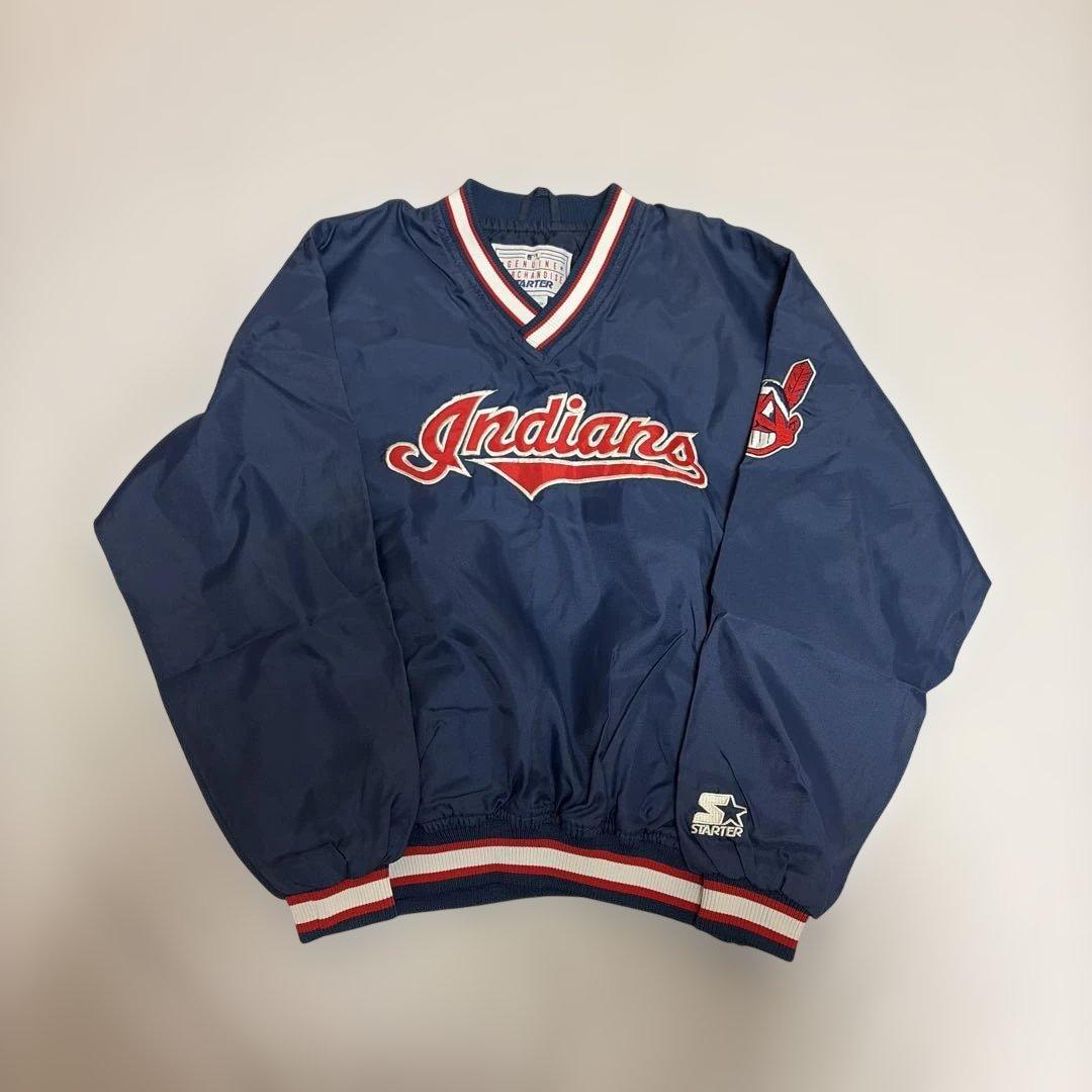 STARTER 90s ナイロンジャケット navy blue Lサイズ