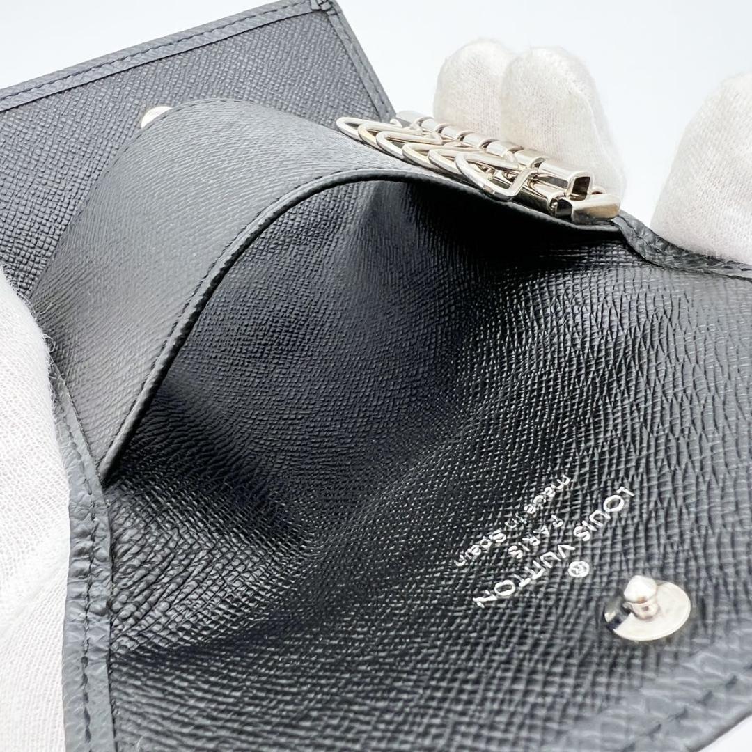 使用わずか❣ヴィトン タイガ ミュルティクレ6 キーケース 黒 M30532