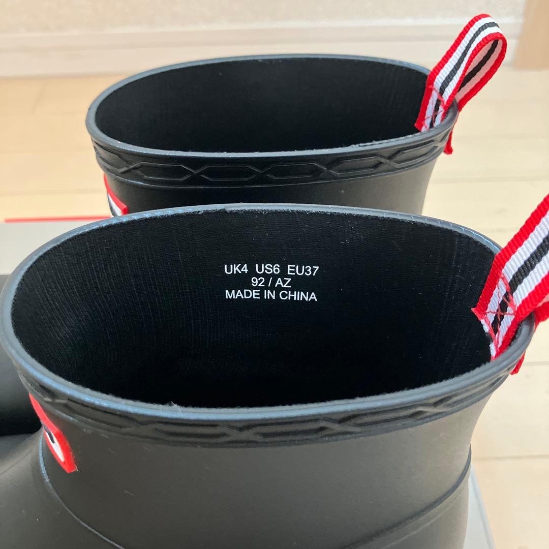 ［国内正規品］ハンター　レインブーツ　ショートタイプ　ブラック