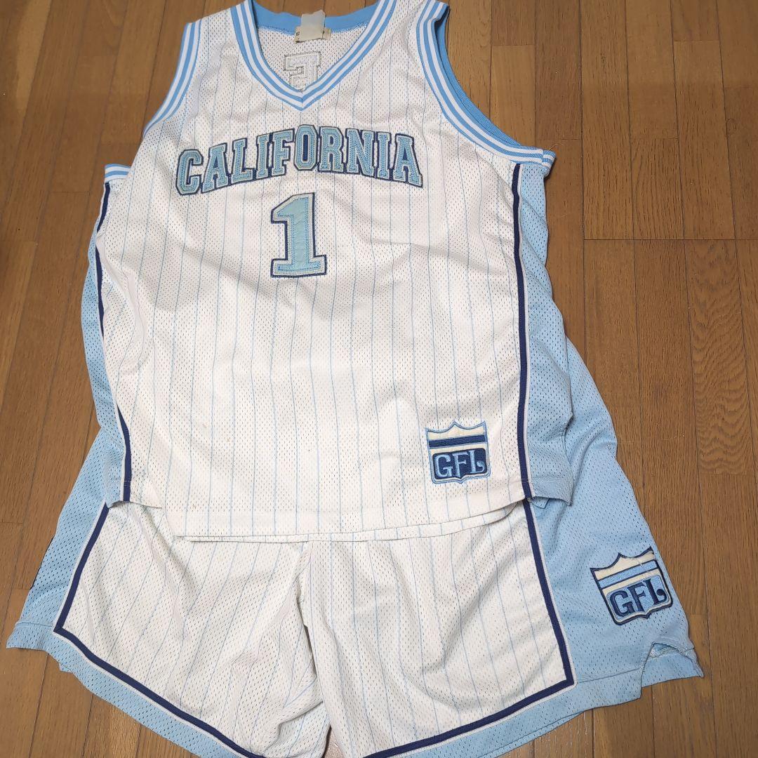 最終値下げCALIFORNIA バスケットボールジャージ GFL セットアップ