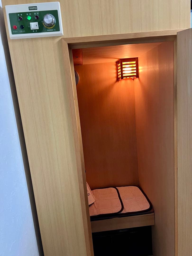 【美品】 TOTO 家庭用サウナ 最高90度　ととのい　ホームサウナ　100v