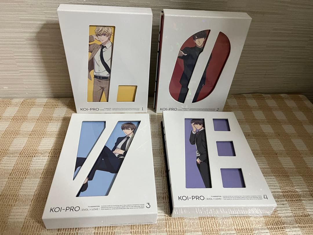恋とプロデューサー～EVOL×LOVE～ 全4巻セット DVD