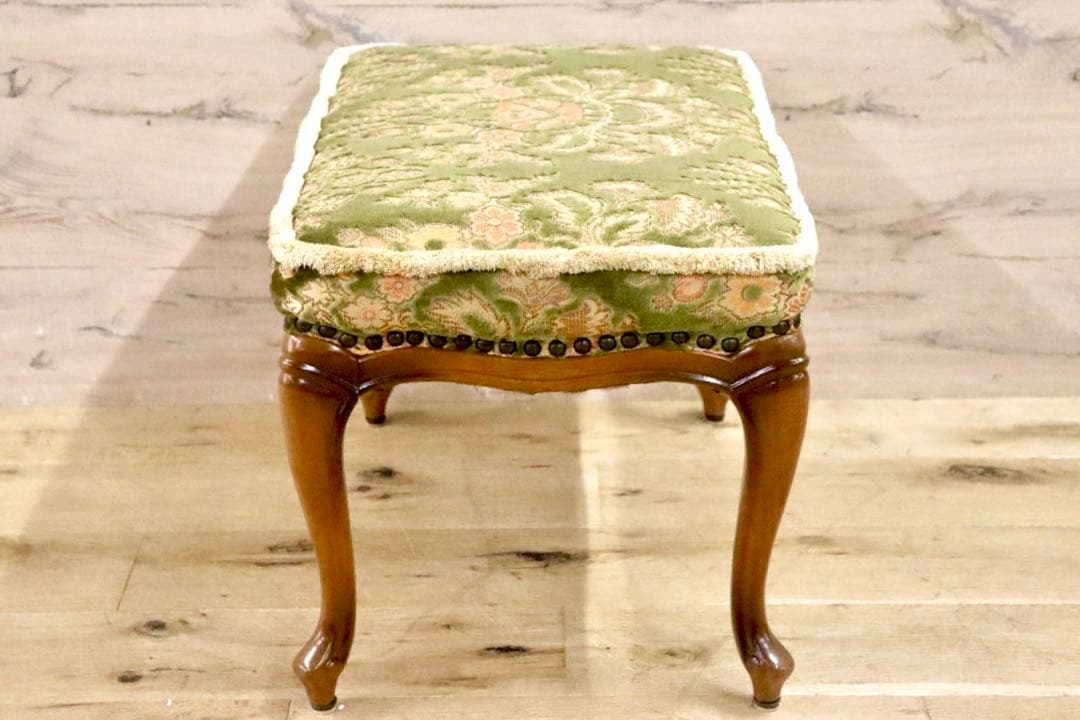 GMHK704○maruni / マルニ 孔雀 ヴィンテージ フットスツール