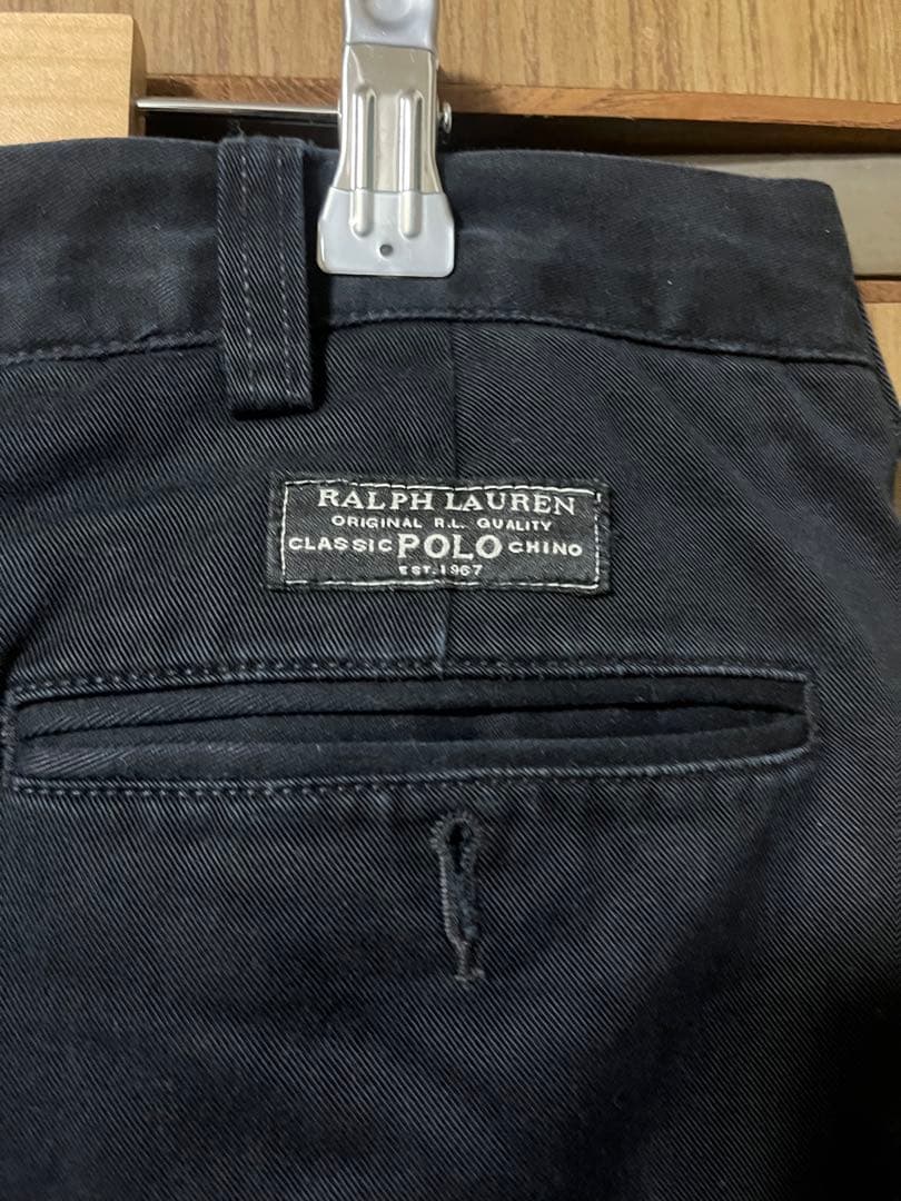 Ralph Lauren ブラック チノパン