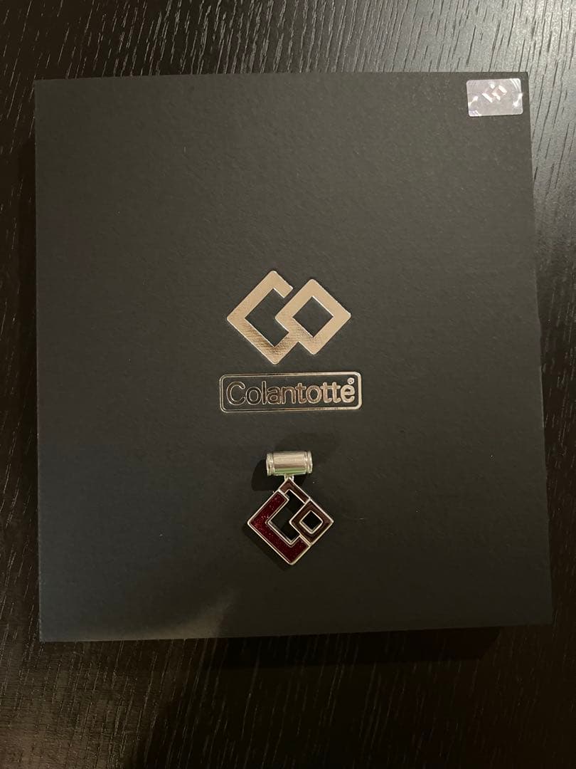 【美品】コラントッテ Tao ネックレス AURA プレミアシルバー×レッド