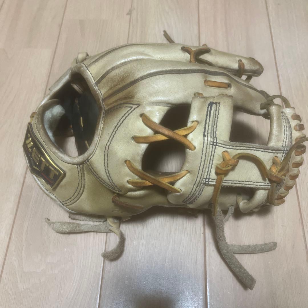 ZETTベージュ オーダー硬式グローブ