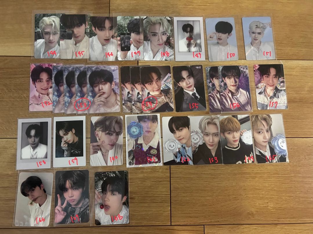 ZEROBASEONE ZB1 ゼベワン　ジウン　トレカ　封入　ラキドロ