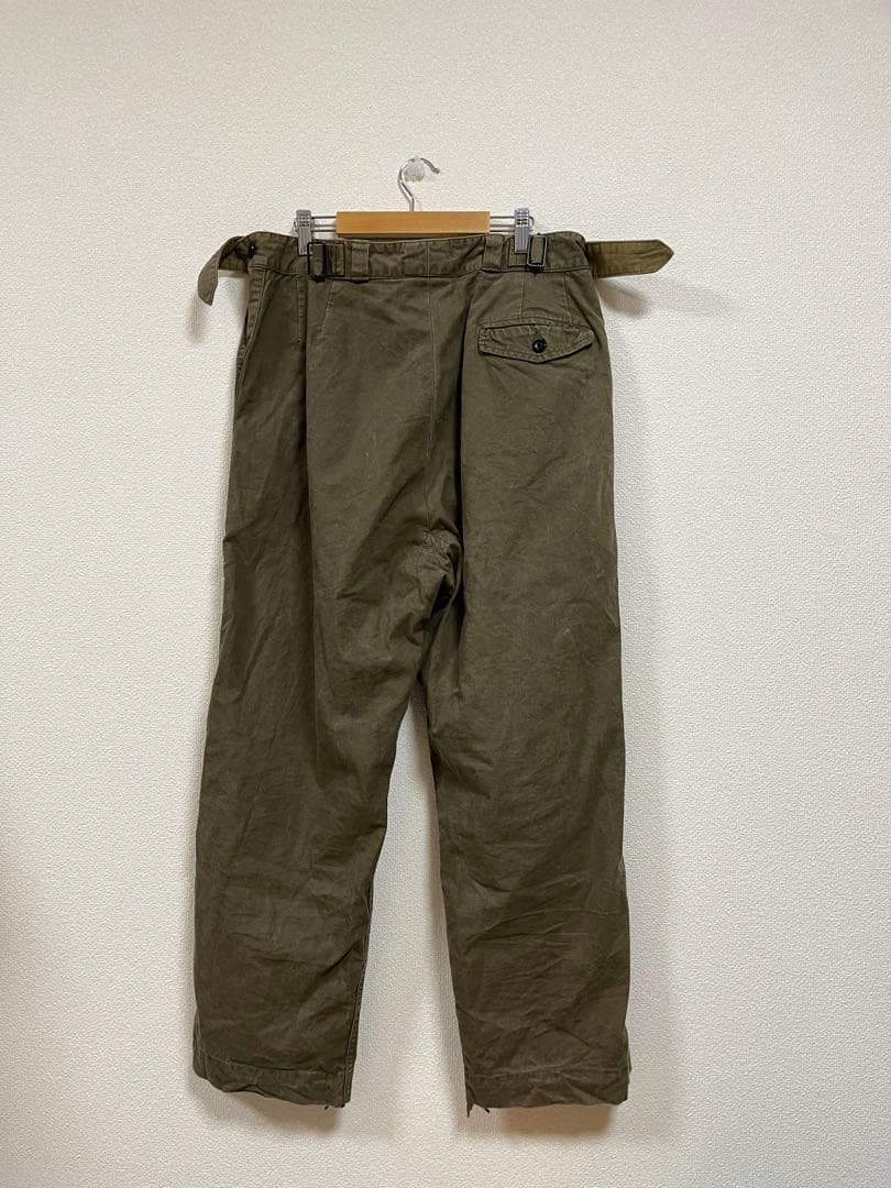 OUTIL PANTALON LIMOGES ウティ タックミリタリーパンツ