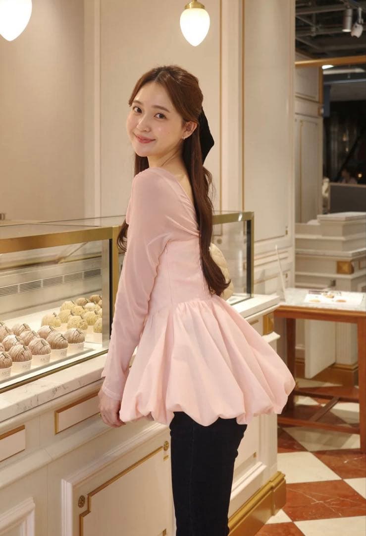 polaura ビスチェドッキングバルーントップス