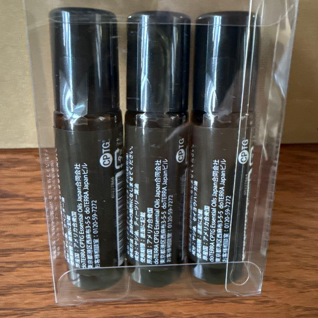 doTERRA エッセンシャルオイル タッチトリオ(3本セット)