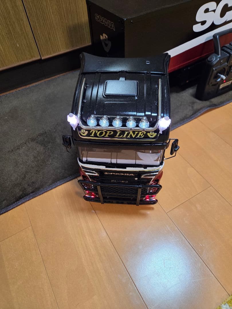 タミヤ1/14　スカニア　セミトレーラー　セット