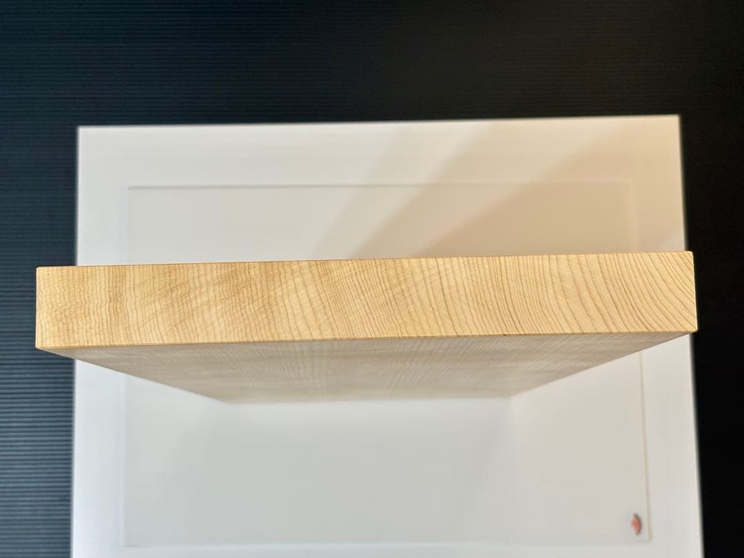 榧（かや）まな板 137 柾目　大きめ長め厚め