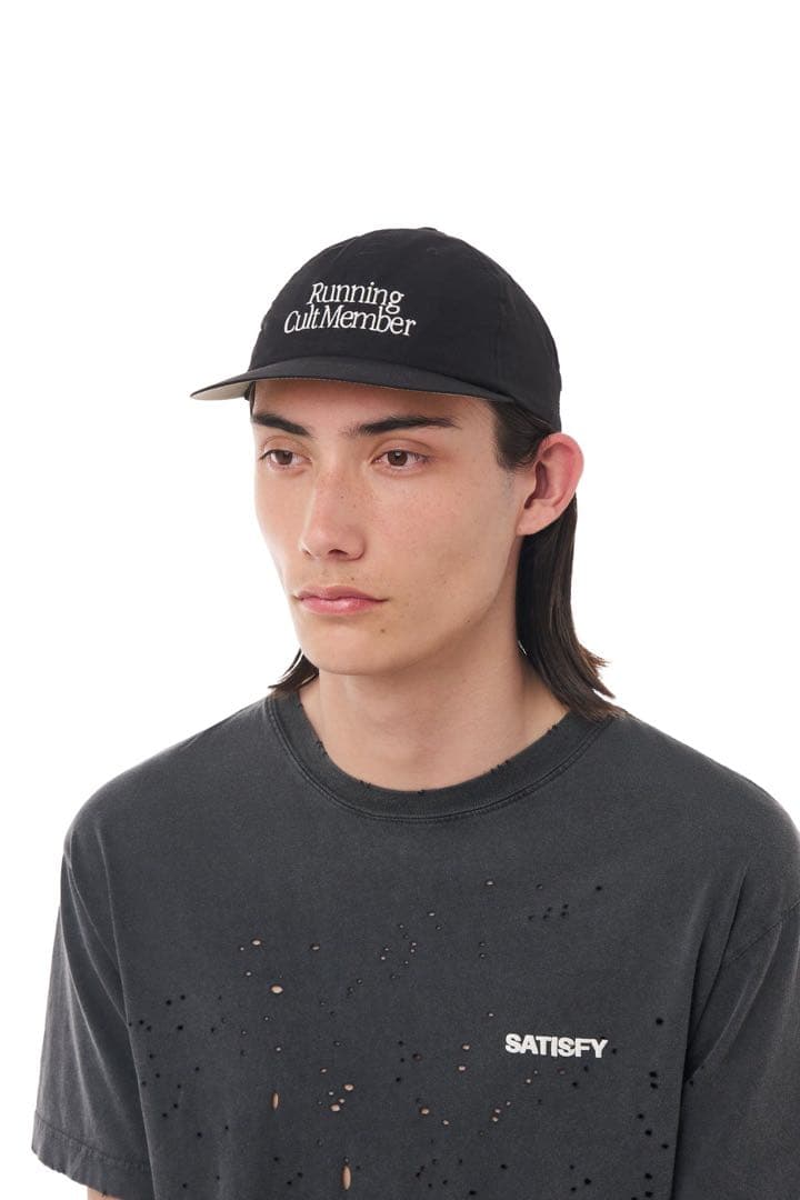 【本国正規品】 SATISFY Running Cult Member Cap黒