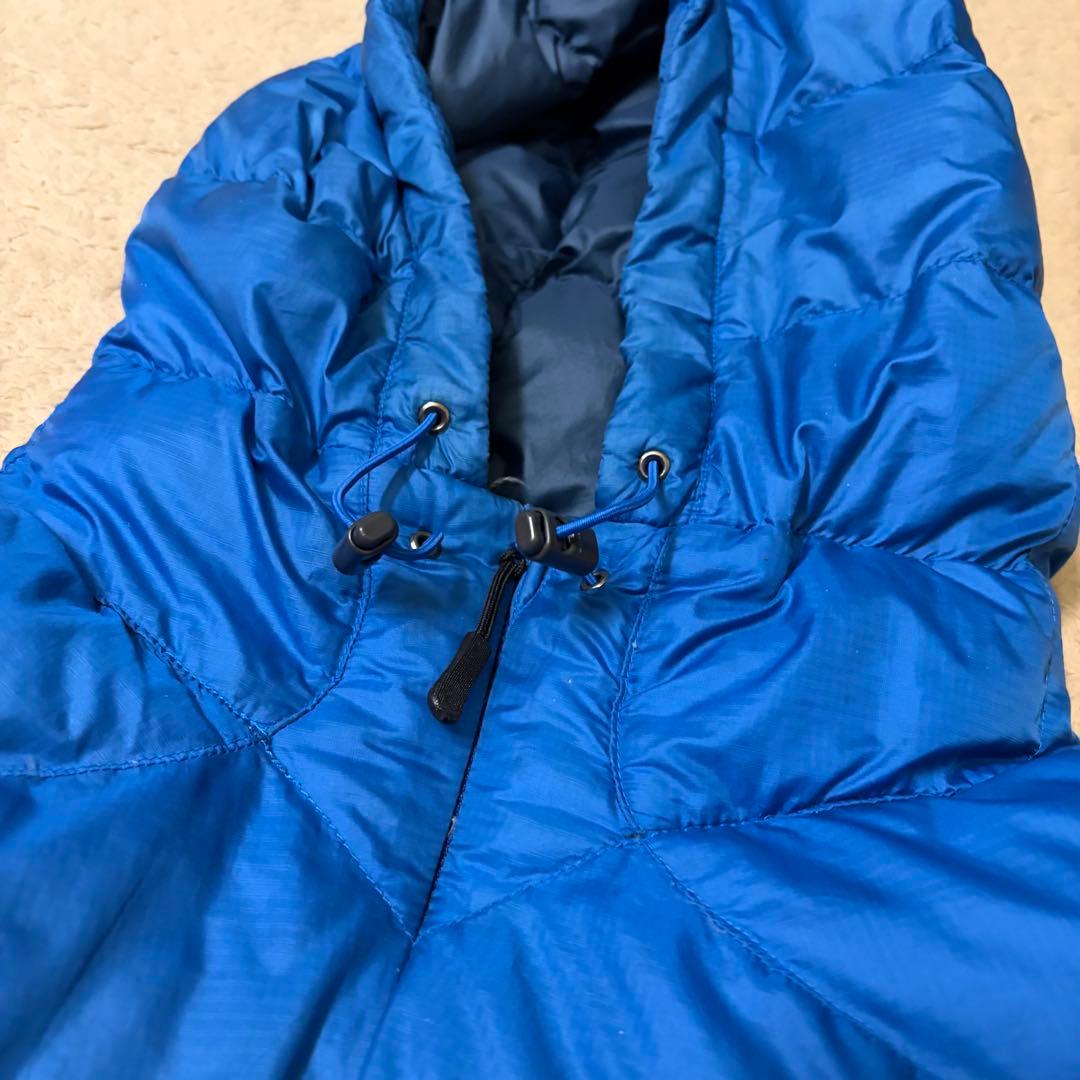 00s Y2K mont-bell ライトアルパインダウン パーカ L ブルー