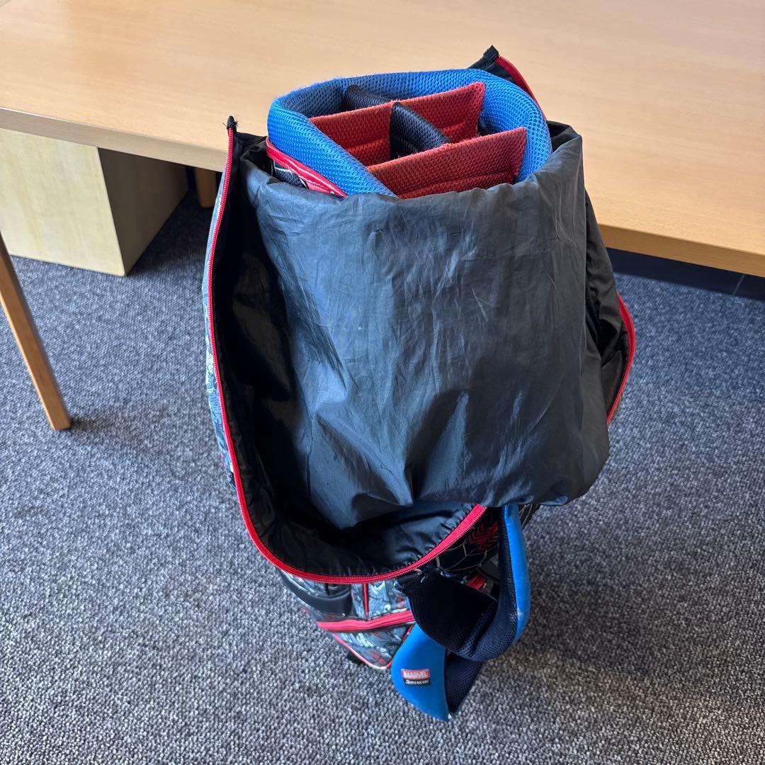 希少限定 ダンロップマーベル スリクソンスパイダーマン スタンドキャディーバッグ