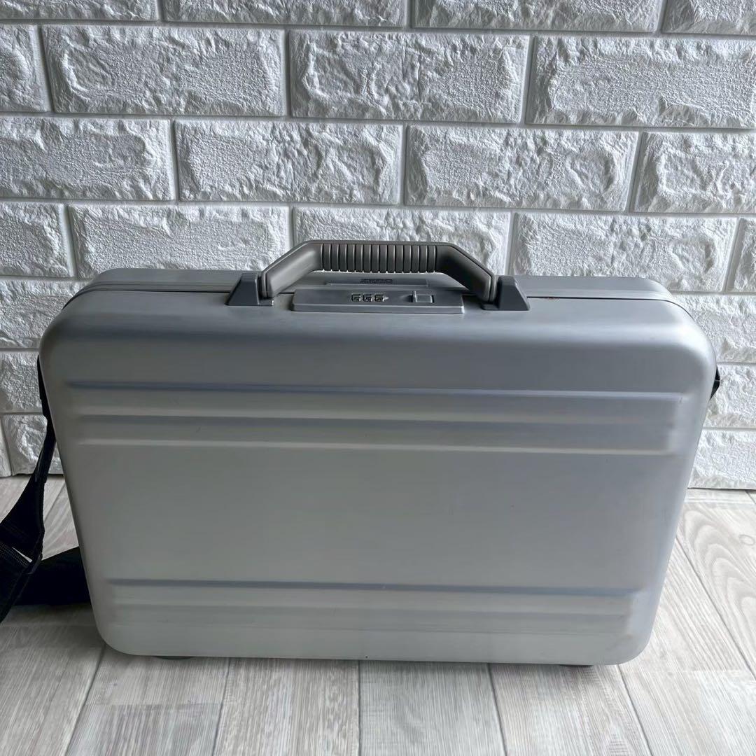 【希少】ゼロハリバートン 2way アタッシュケース ビジネスバッグ アルミ