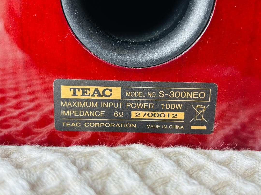 シ*ス様 marantz M-CR612　と　TEAC S-300NEO　セット