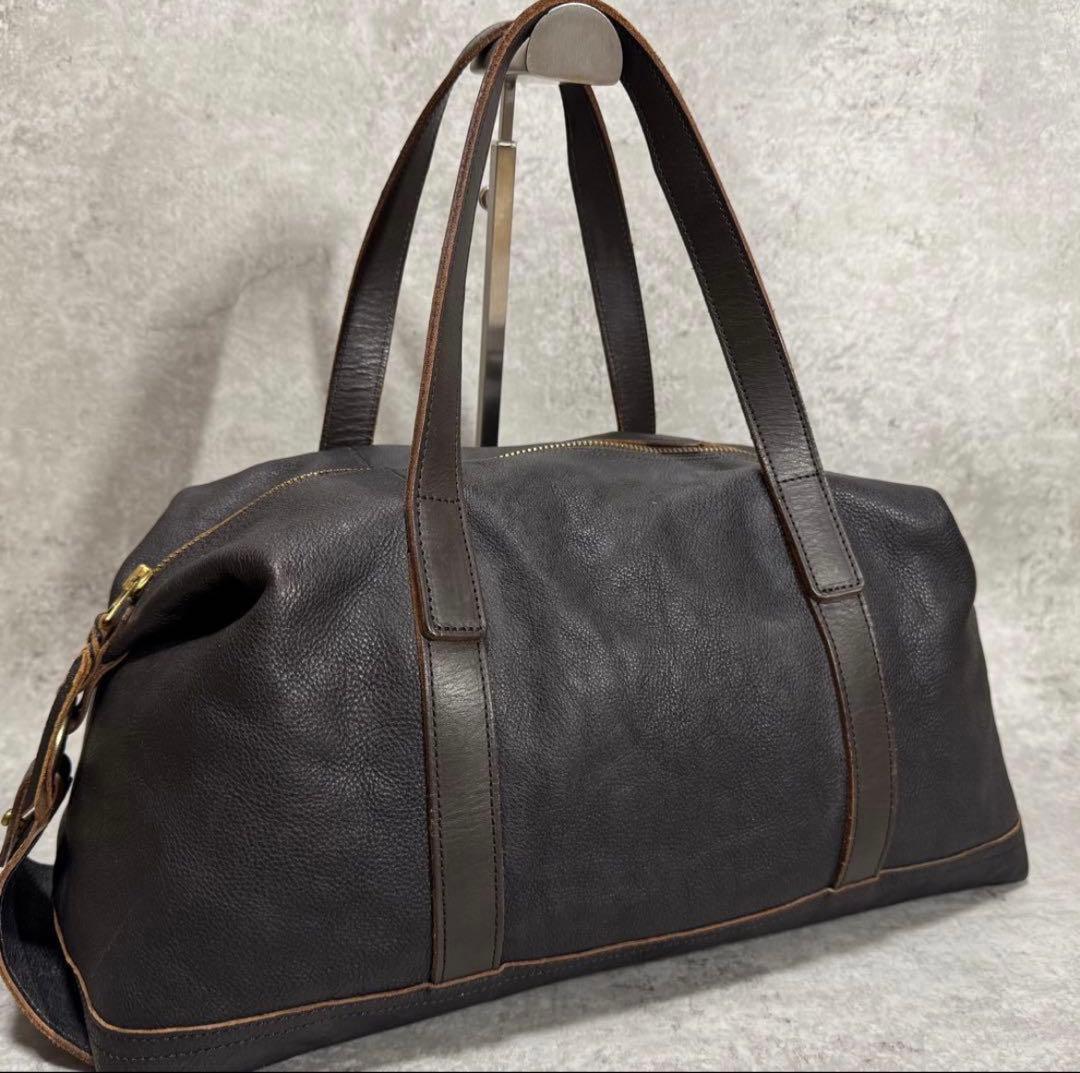 PORTER 70周年記念モデル レザー ボストンバッグ