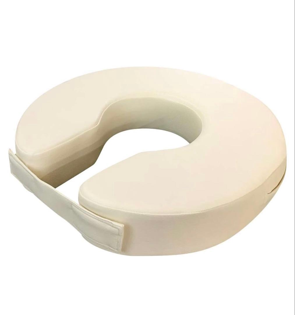 病院仕様！MUC-7 円座クッション クリーム色