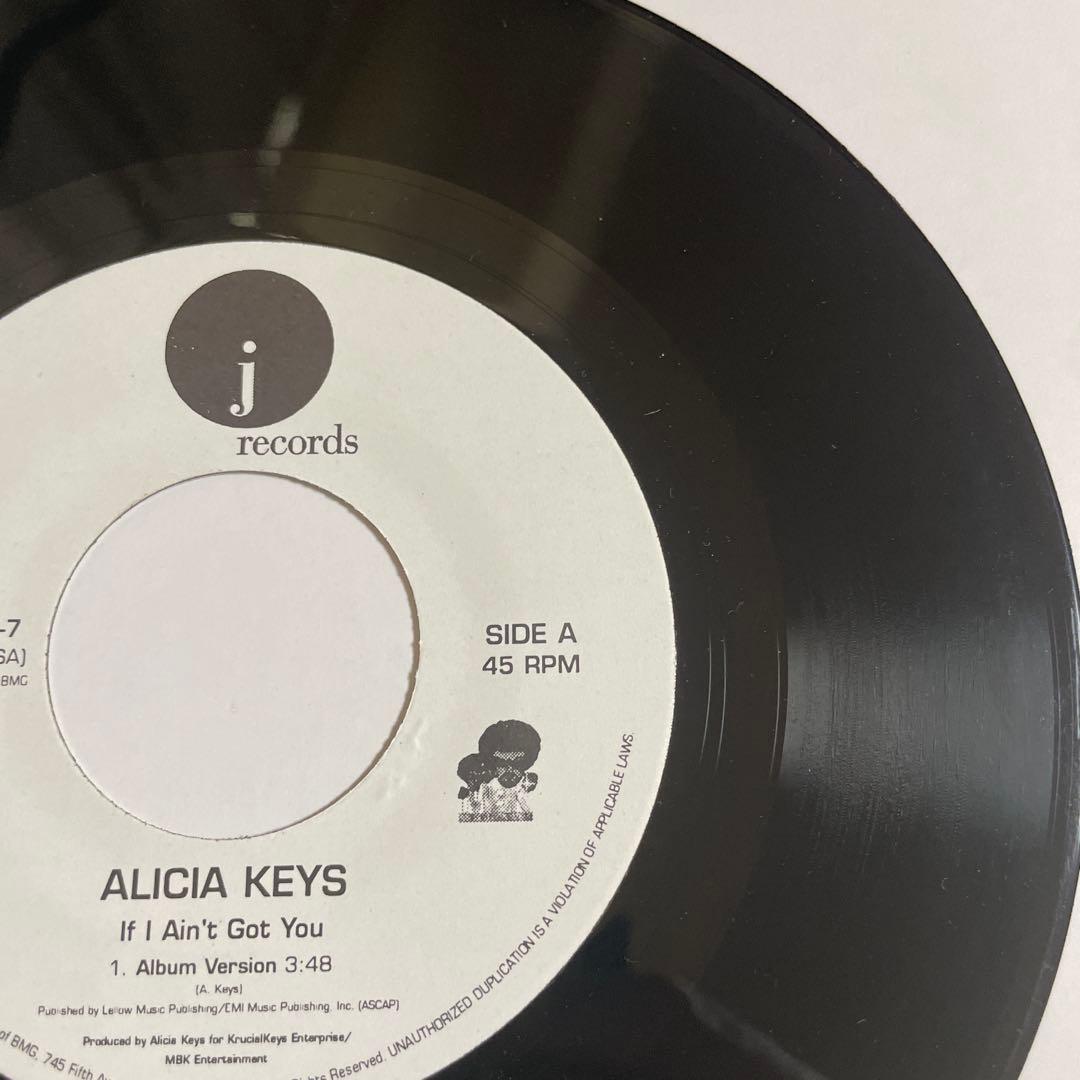 【7インチ】Alicia Keys - If I Ain't Got You
