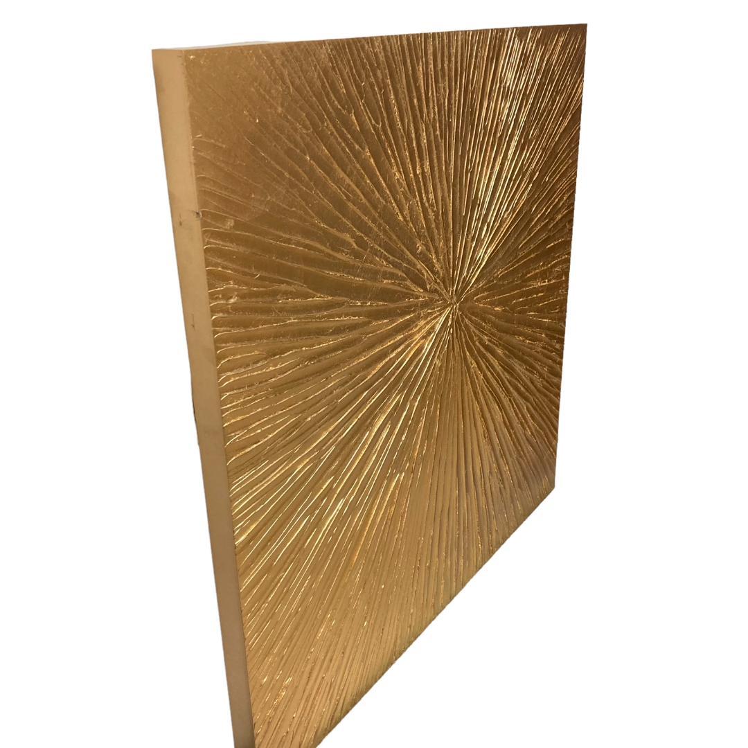 訳アリ／キャンバスアート ゴールド樹脂 デコボックス 0257 Ⓣ