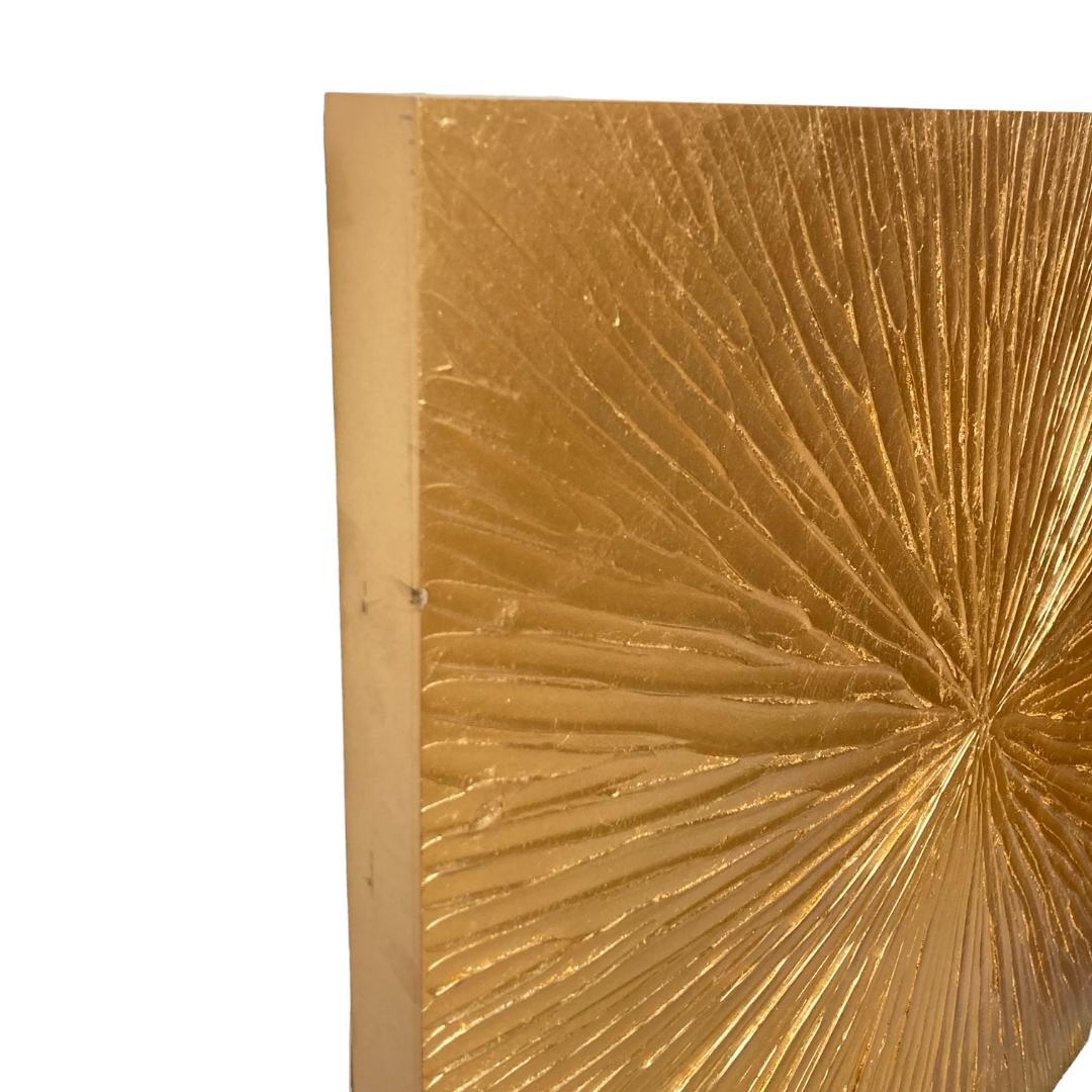 訳アリ／キャンバスアート ゴールド樹脂 デコボックス 0257 Ⓣ