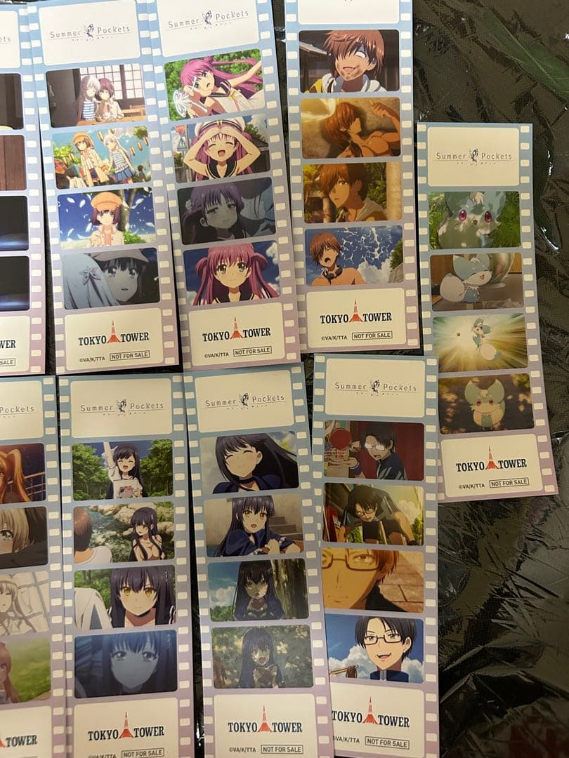 【非売品】Summer Pockets in 東京タワー 会場限定しおり　22種
