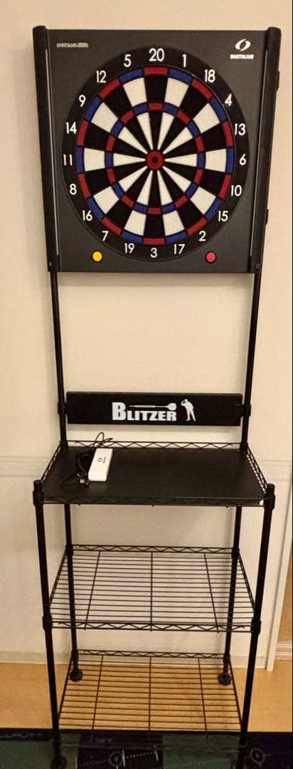 【送料込み】DARTSLIVE-200S ダーツライブ200S 専用ラック付き
