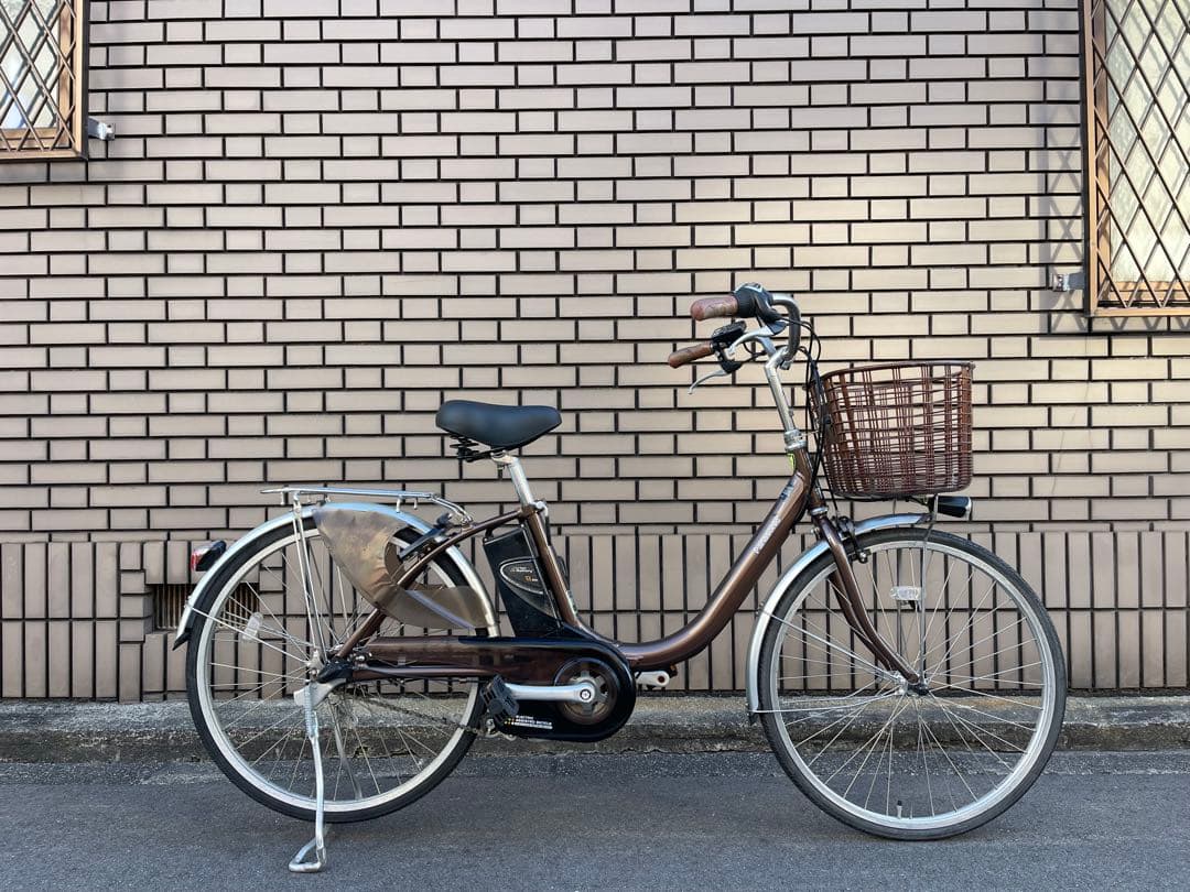 8.9ahパナソニック電動アシスト自転車24インチ