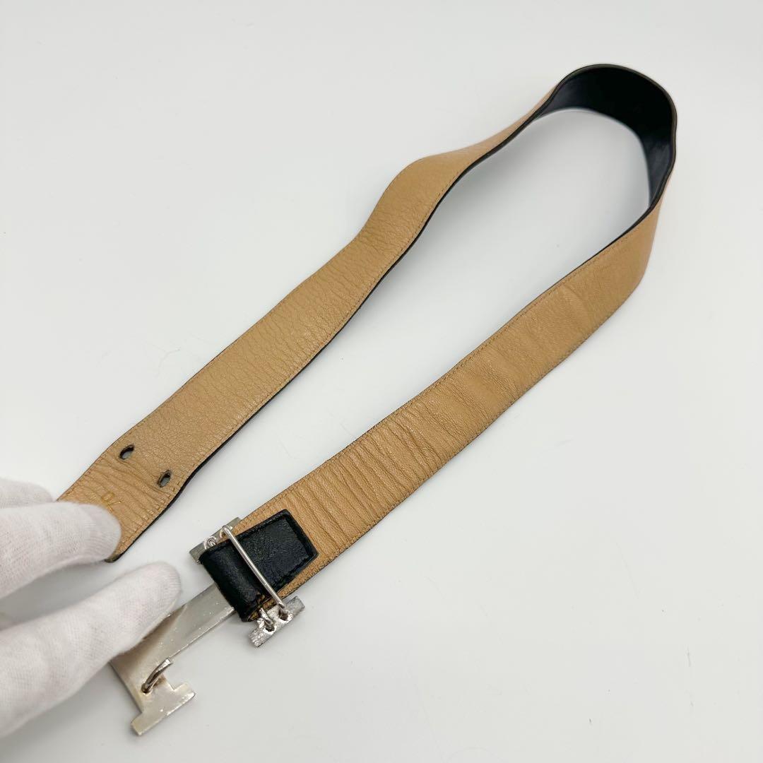 エルメス コンスタンス H ベルト ブラック 70 ヴィンテージ