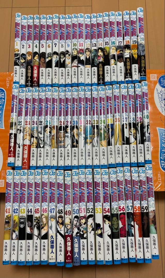 良品BLEACH（ブリーチ）全巻セット 74巻　久保帯人
