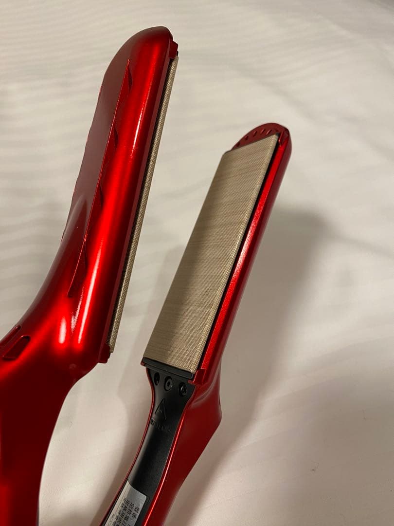 radiant ストレートヘアアイロン レッド35mm
