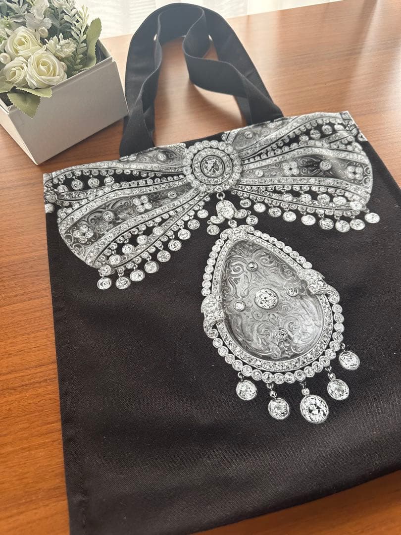 ★美品★カルティエ展限定★黒トートバッグ