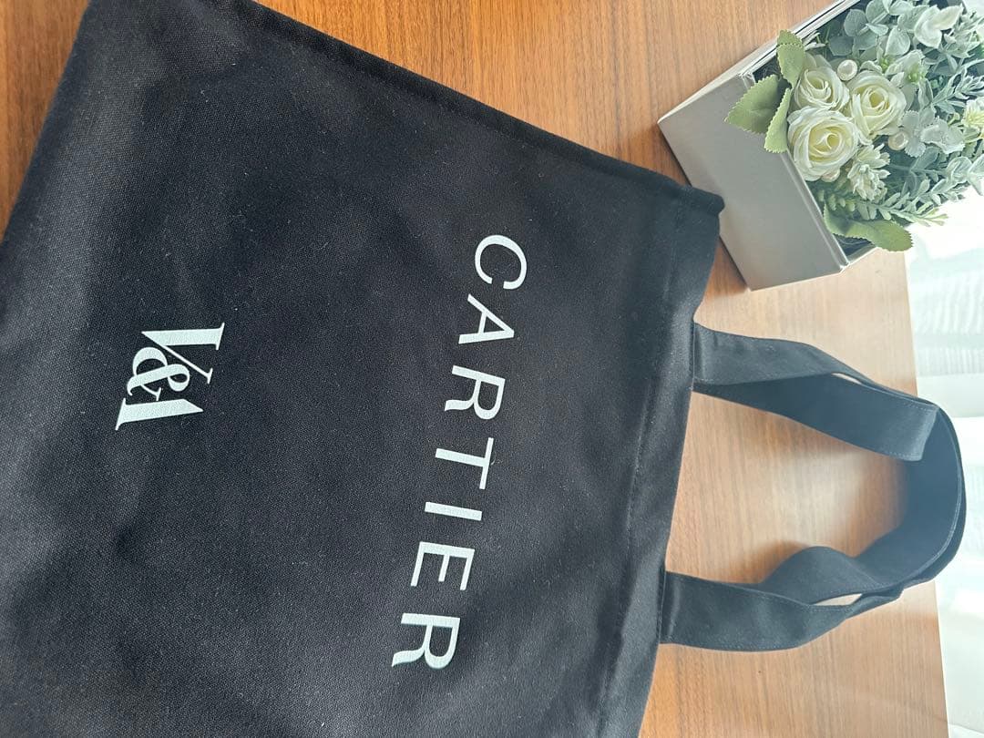 ★美品★カルティエ展限定★黒トートバッグ
