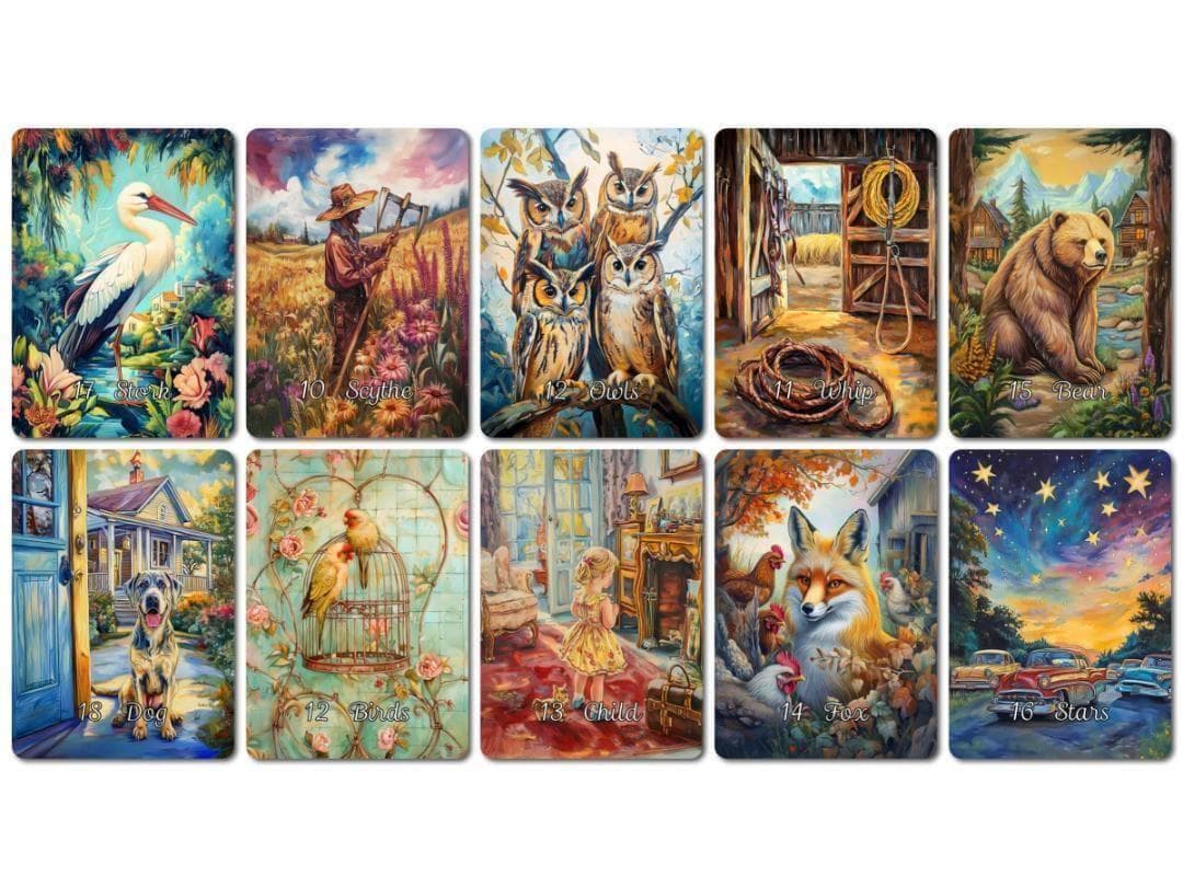 【正規品ルノルマンカード】１点限定✨美麗✨1950年代の幸せな日々のデッキ