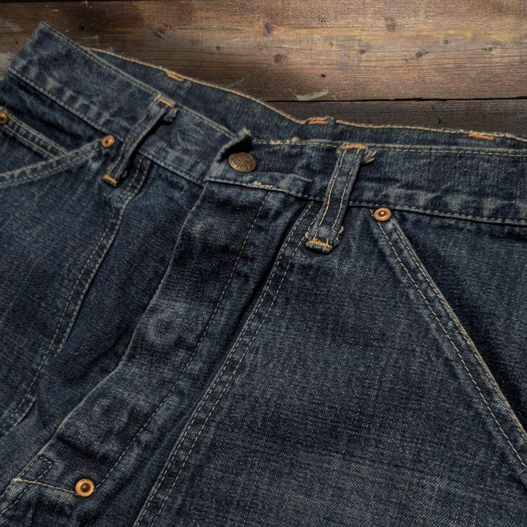 70s BIG JOHN ダブルニー ペインターデニム SCOVIL 初期モデル