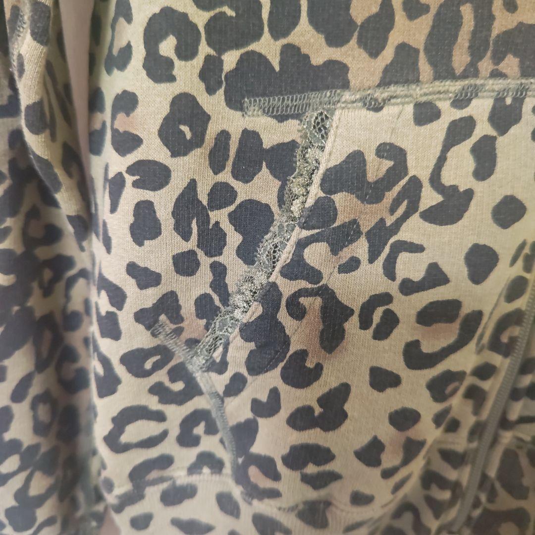 HYSTERIC GLAMOUR★レオパード柄フード付きパーカー