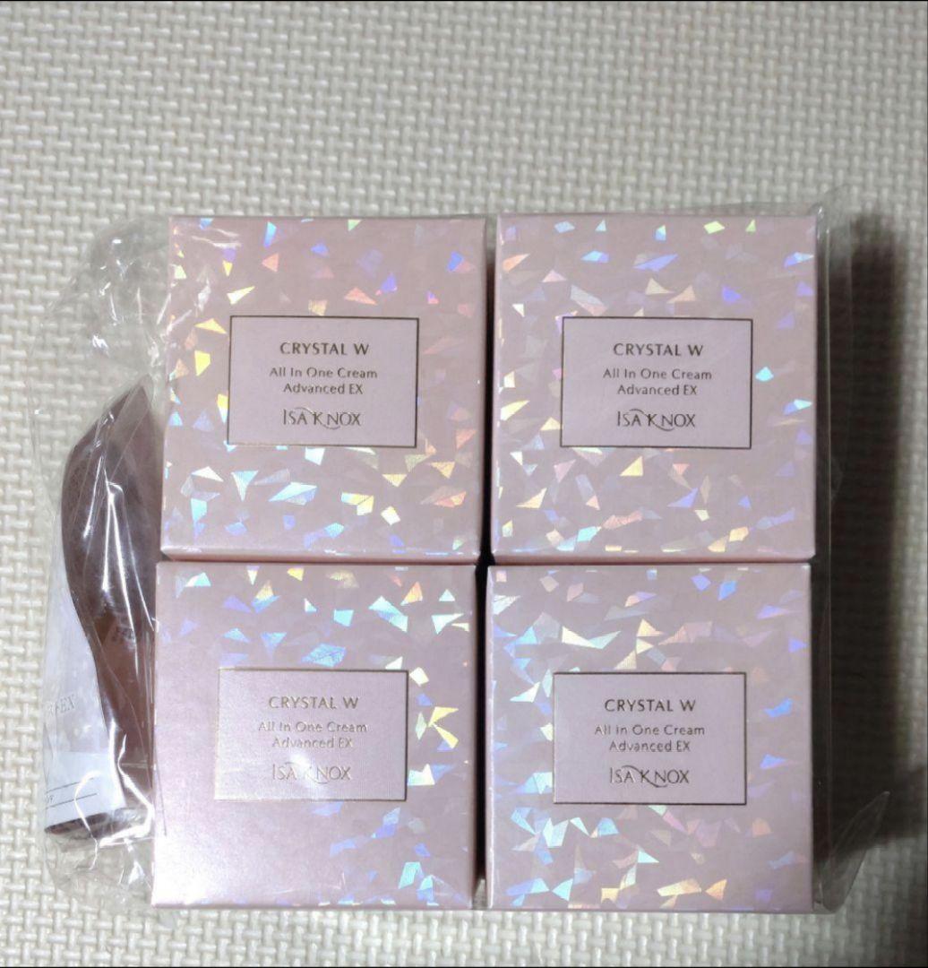 イザノックス クリスタル Wオールインワンクリーム アドバンスト 50ml×4個