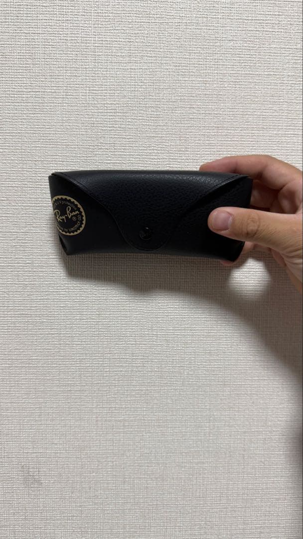 Ray-Ban クリアグレー サングラス ケース付き