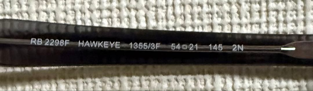 Ray-Ban クリアグレー サングラス ケース付き