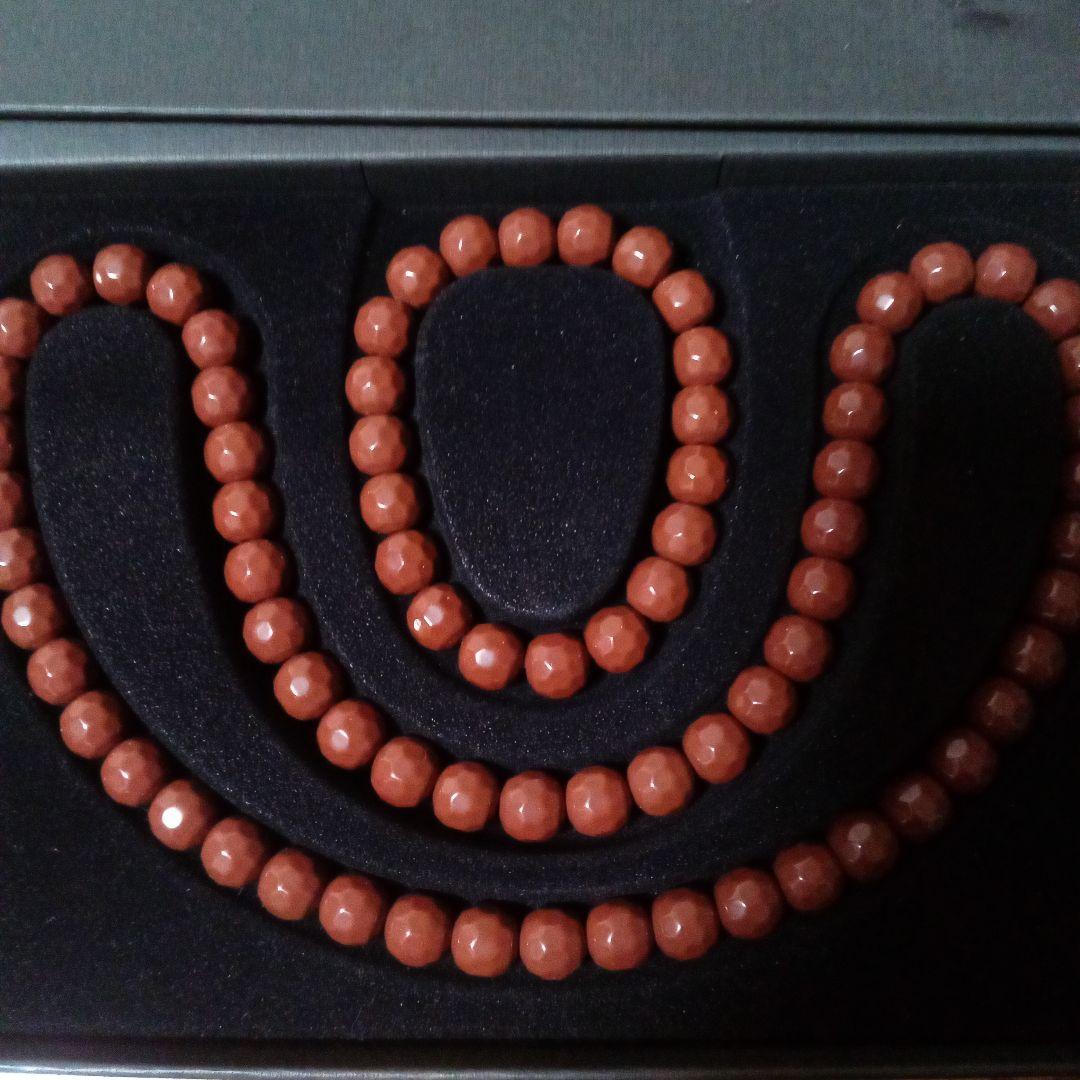 新品未使用　セリサイト　ネツクレス＆ブレスレット