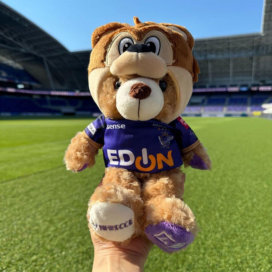 【サンフレッチェ広島】ご当地ベア　サンチェぬいぐるみ