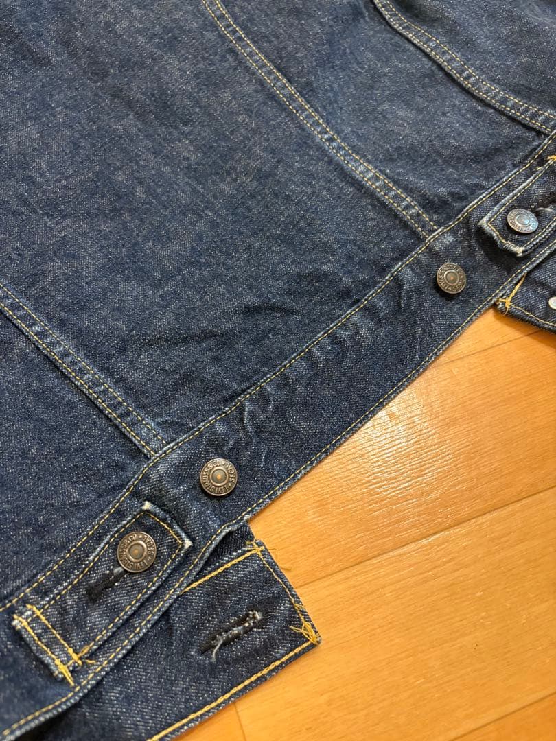 【美品】90s 日本製 LEVI'S 71557 濃紺 デニム3rd 復刻