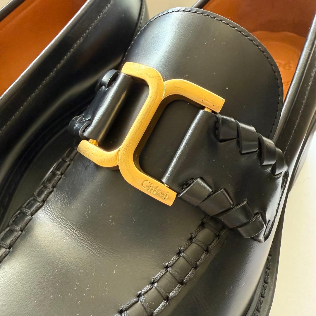 【れおちゃん♡専用】Chloé クロエ Marcieマルシー ヒールローファ36