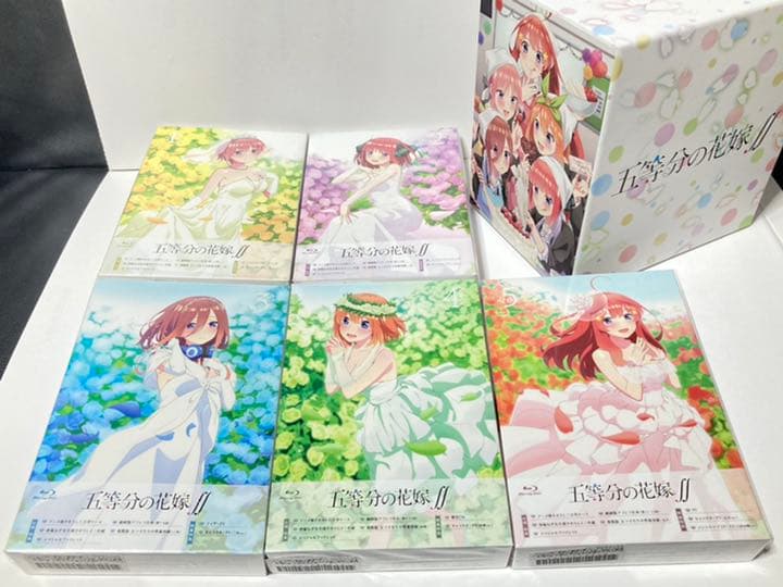 五等分の花嫁 2期　Blu-ray 全巻セット Amazon全巻購入特典付き