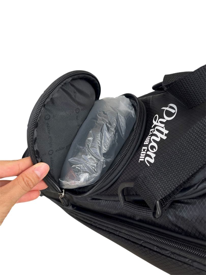 【極美品】エリートグリップ ゴルフ キャディバック 軽量モデル 2025年 黒